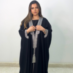 Black bisht abaya BSHT013-E1