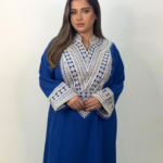 Blue Cotton - crepe jalabiya VRF11038