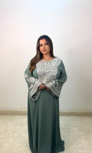 Tiffany cotton - crepe jalabiya VRF11001