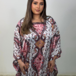 Colorful silk jalabiya JL0953-U29A1