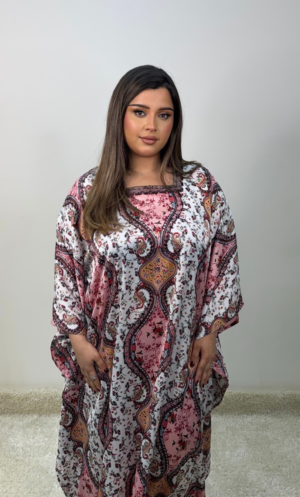Colorful silk jalabiya JL0953-U29A1